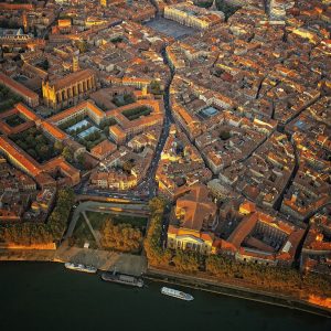 Toulouse From The Sky Copyright Dominique Viet Crt Occitanie