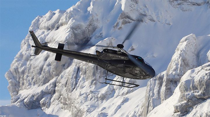 Panoramic Flights from Courchevel